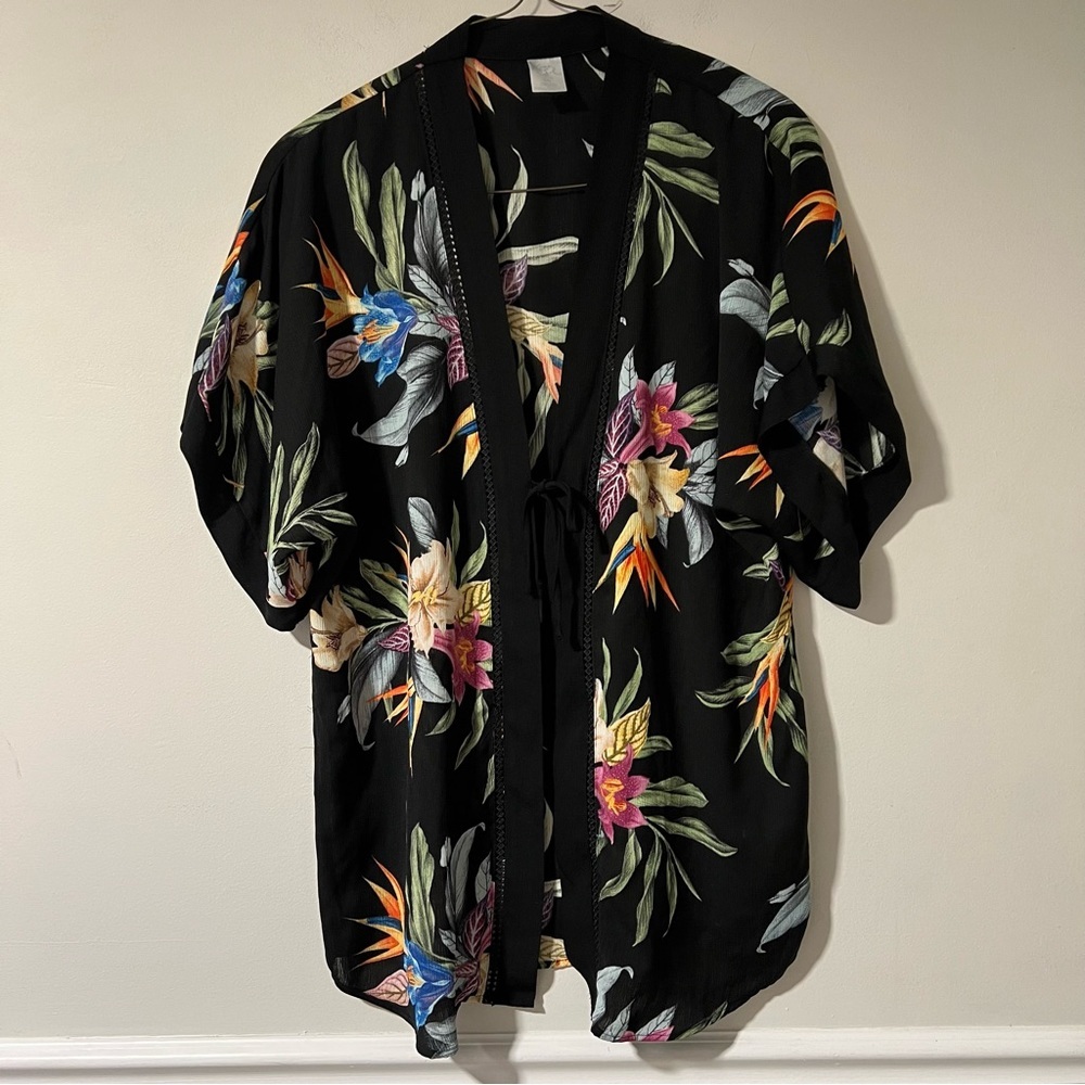 Kona Sol Cover Up Front Tie